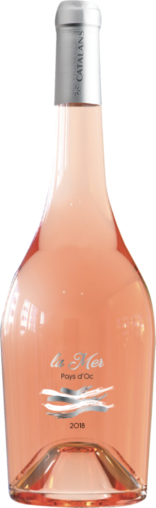 La Mer Rose Pays d'Oc Lang. Roussillon 0,75 l-Artikelnummer-26123-von-Winzergenossenschaft Vignerons Catalans