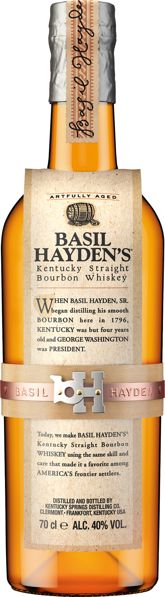 Basil Hayden Bourbon 40 % 0.7L-Artikelnummer-30076-von-Basil Hayden's