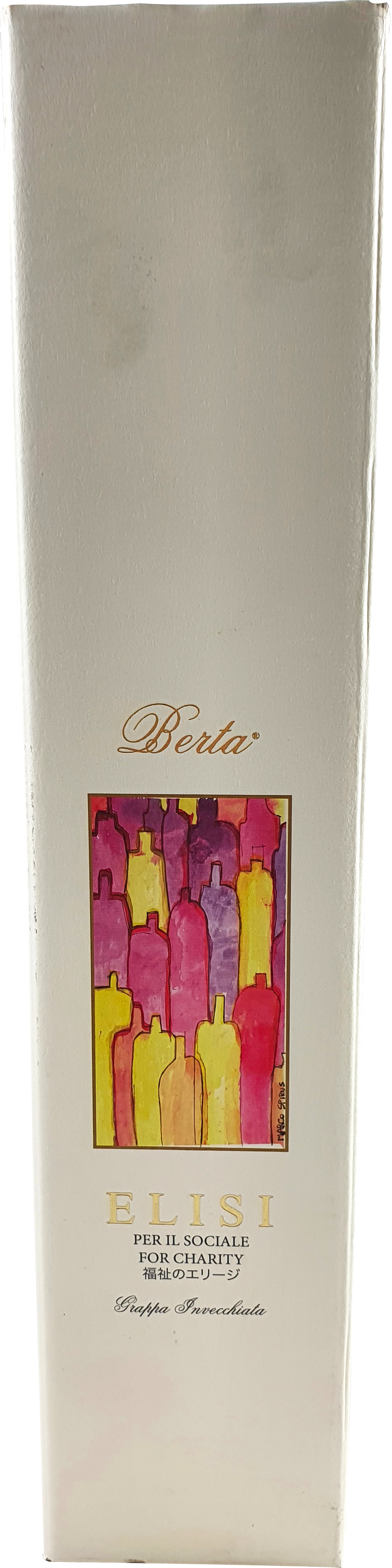 Grappa Berta Elisi  43% 0.5L-Artikelnummer-31193-von-Distillerie Berta
