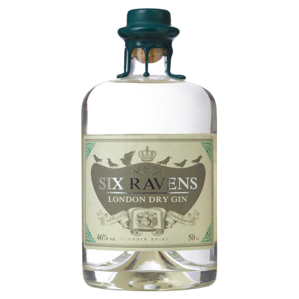 Six Ravens Ld Gin 46% 