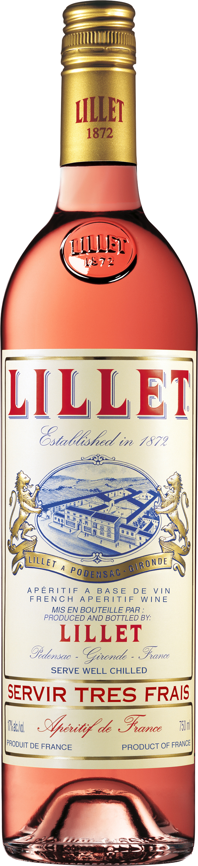 Lillet Rose 17 % 0.75L-Artikelnummer-30222-von-Lillet