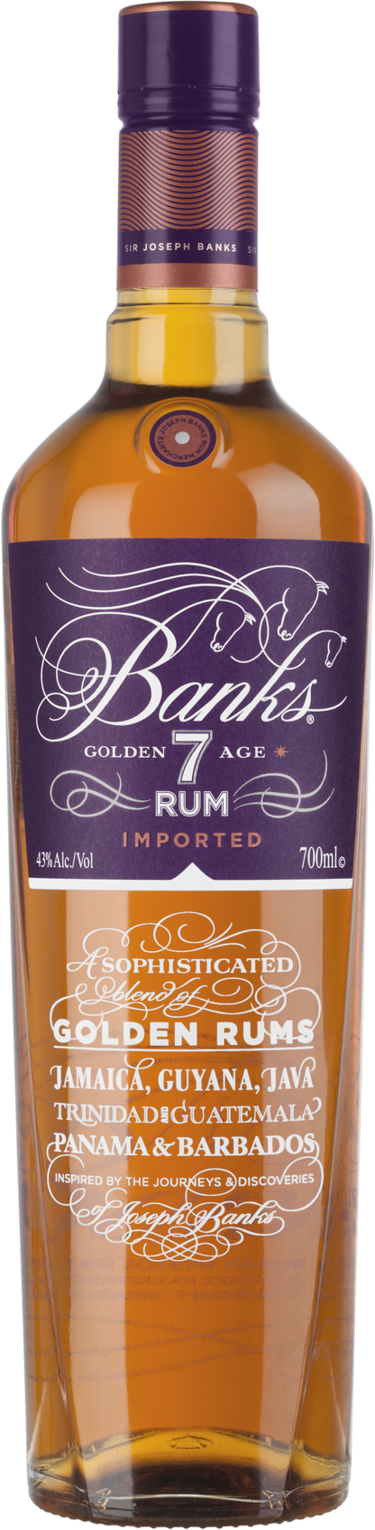 Banks Golden Rum 7 Years 43 % 0.7L