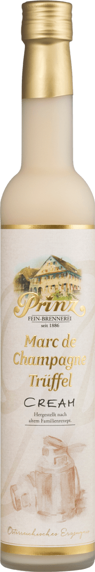Prinz Champagner Trüffel-Likör 15% 0,5L-Artikelnummer-6388-von-Fein-Brennerei-Prinz
