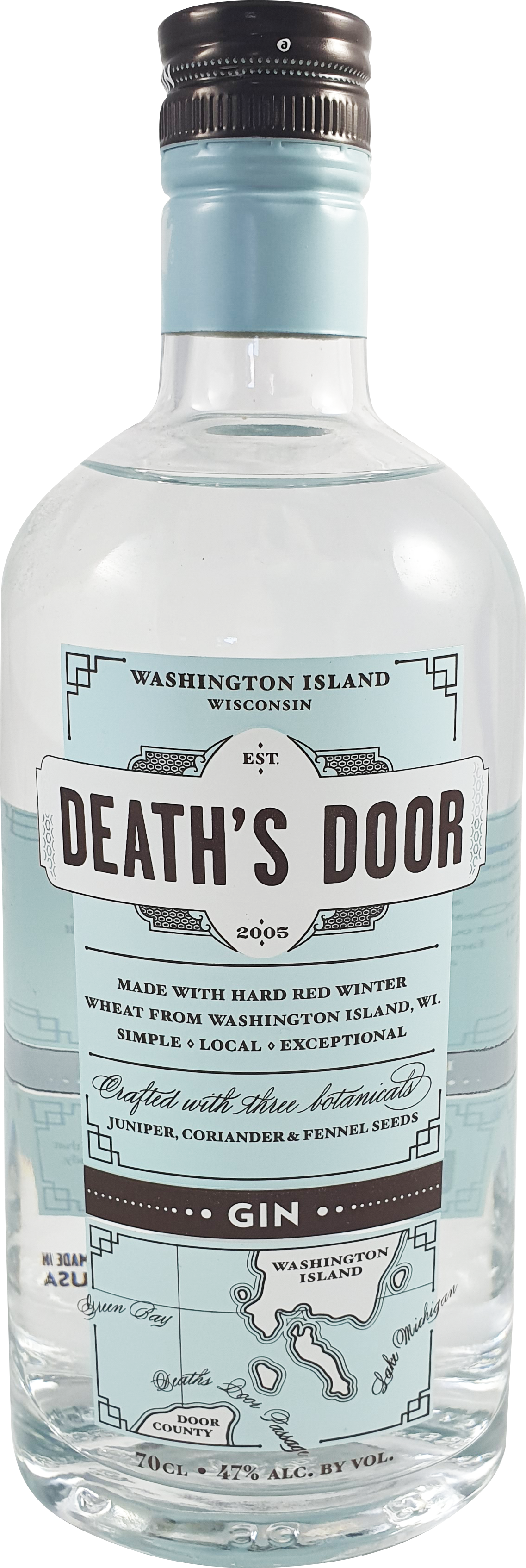 Death'S Door Usa Gin 47% -Artikelnummer-30092-von-Death´s Door USA