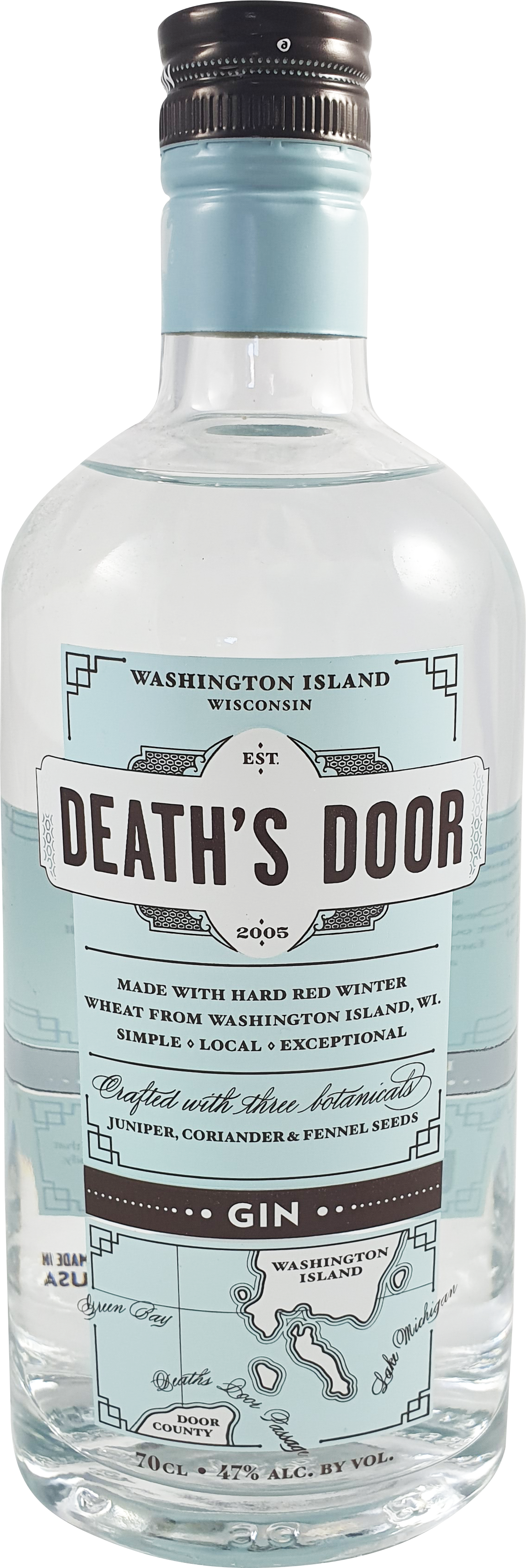 Death'S Door Usa Gin 47% 