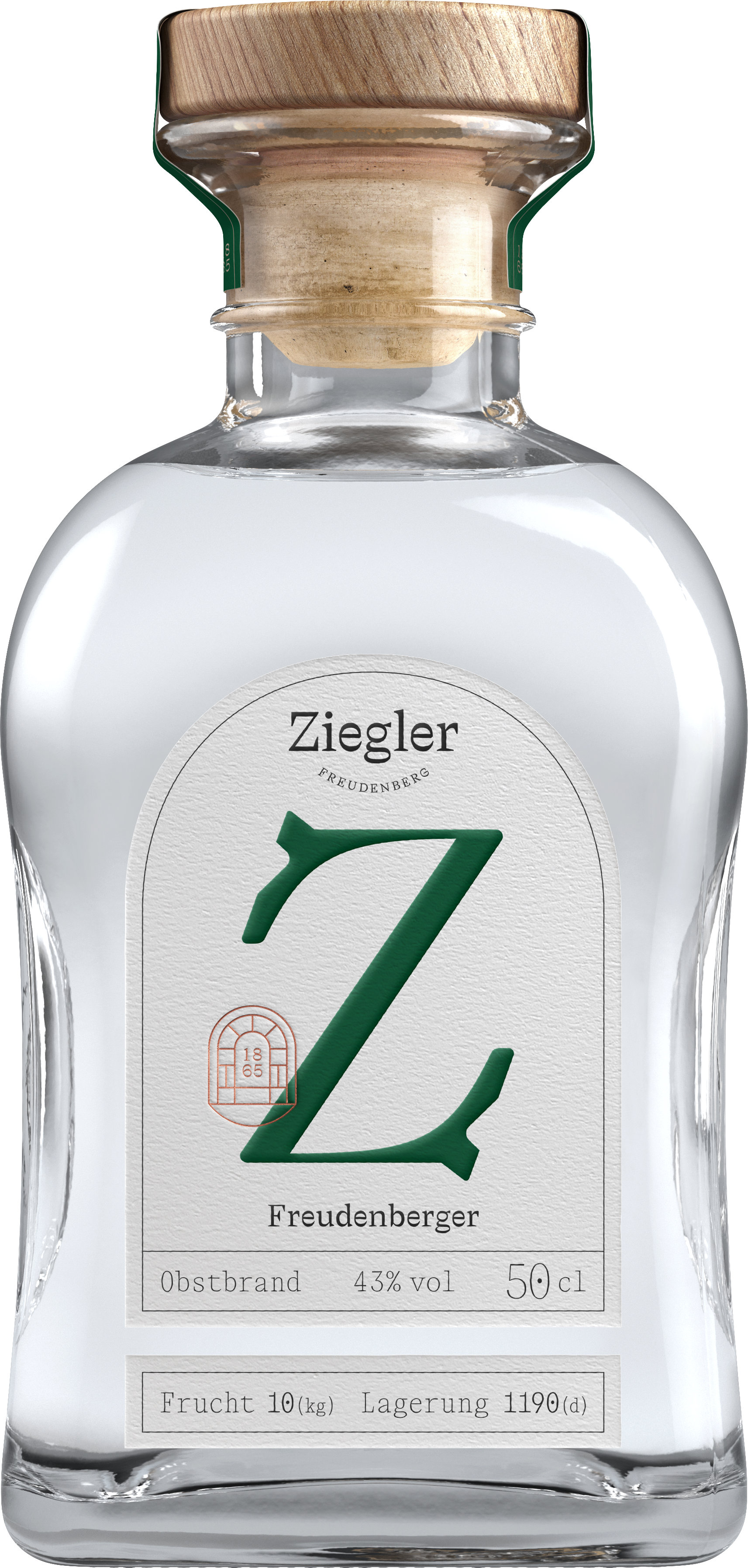 Ziegler Freudenberger Obstbrand 43% 0,5L 
