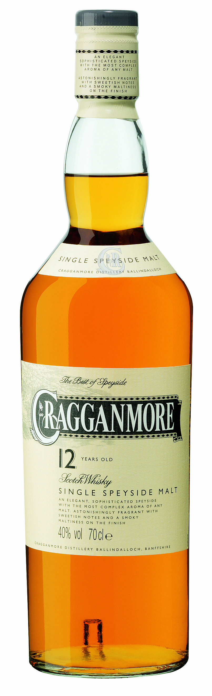 Cragganmore 12 Years 40 % 0.7L