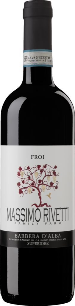 Massimo Rivetti Barbera d'Alba "Froi" DOC 0,75L (Bio)-Artikelnummer-25937-von-Massimo Rivetti