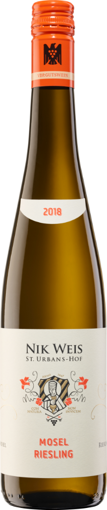 Nik Weis Mosel Riesling "Weißes Etikett" -Artikelnummer-25452-von-Weingut Nik Weis