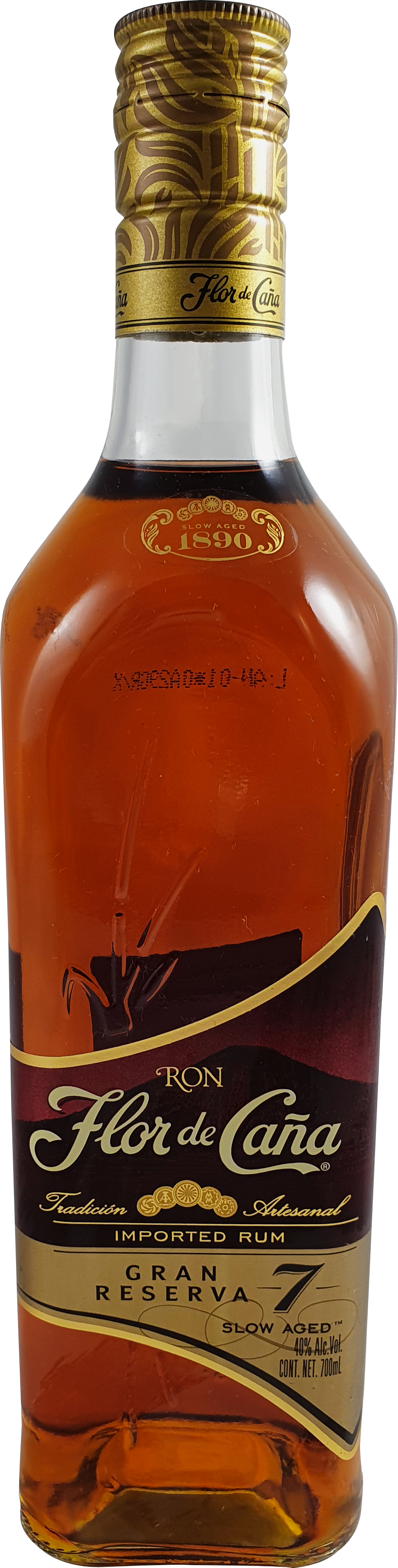 Flor de Cana Gran Reserva 7 Years 40 % 0.7L-Artikelnummer-31171-von-Flor de Cana 