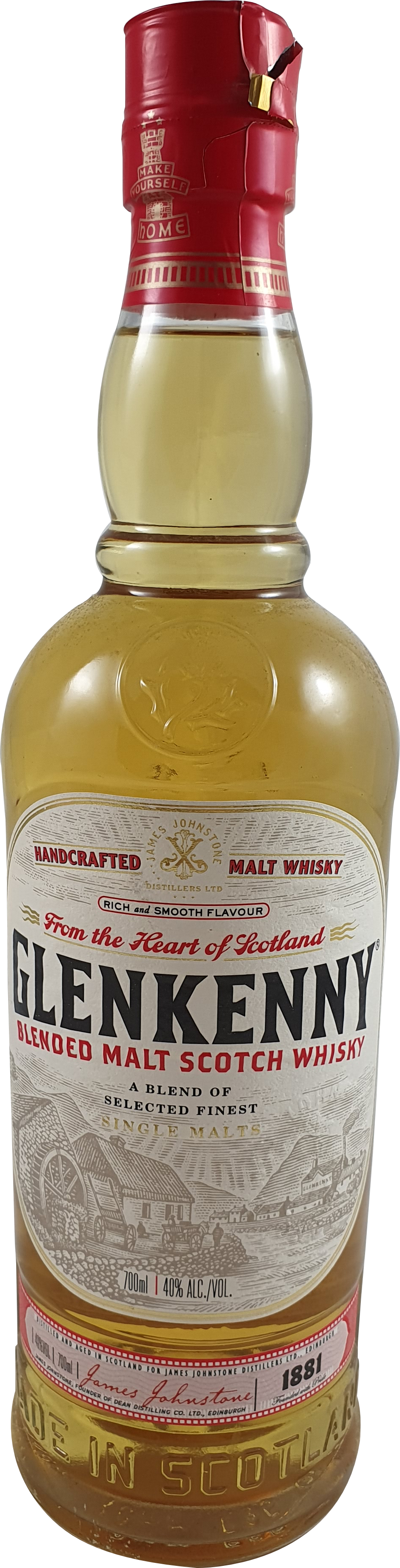 Glenkenny Scotch Whisky 40% 0.7L