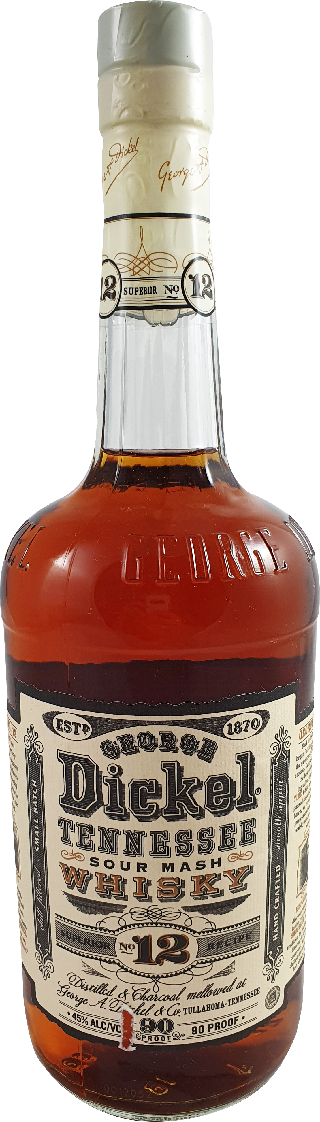 George Dickel No.12 Bourbon 45 % 1.0L