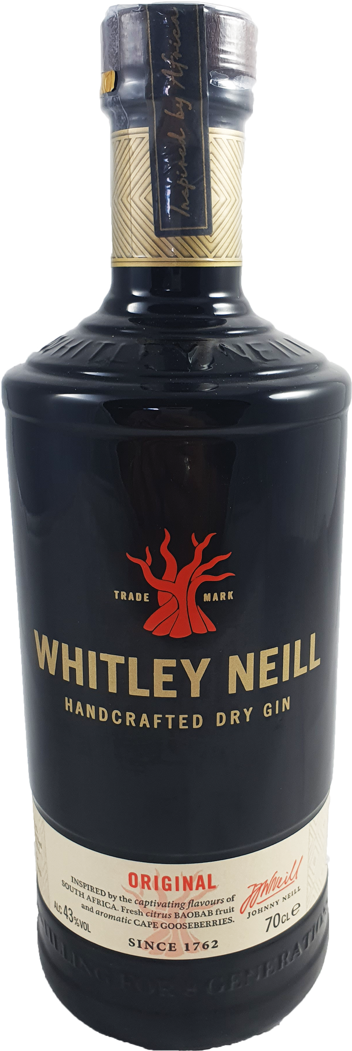 Whitley Neill Dry Gin 42% 