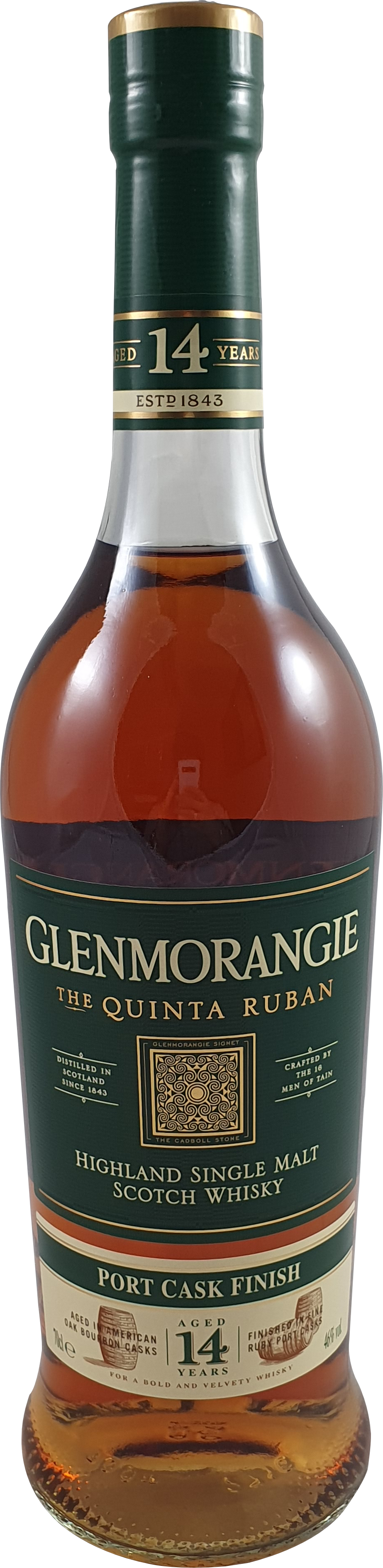 Glenmorangie Quinta Ruban 46 % 0.7L-Artikelnummer-31104-von-Glenmorangie