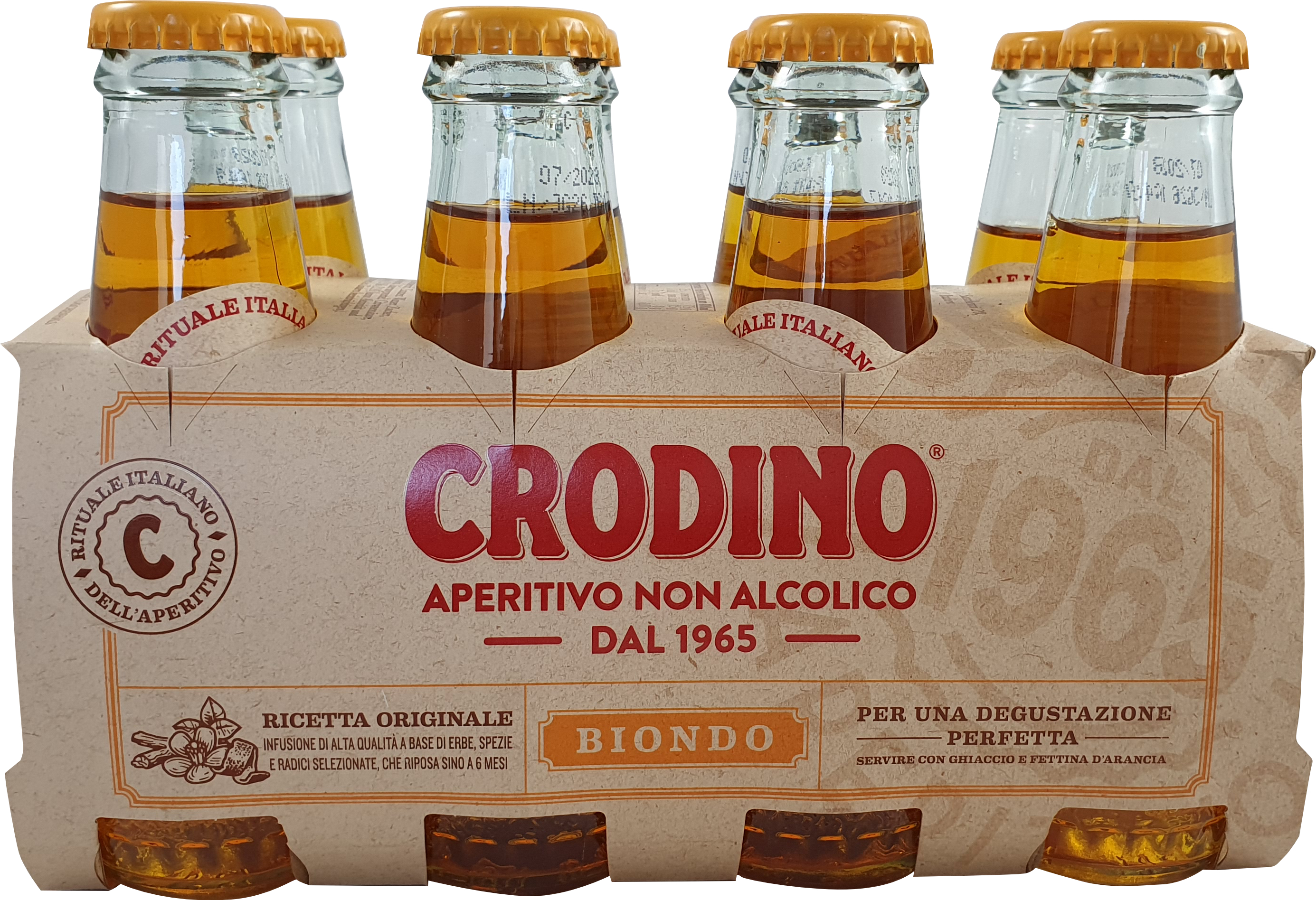 Crodino Bitter 8/0,098L-Artikelnummer-30842-von-Crodino