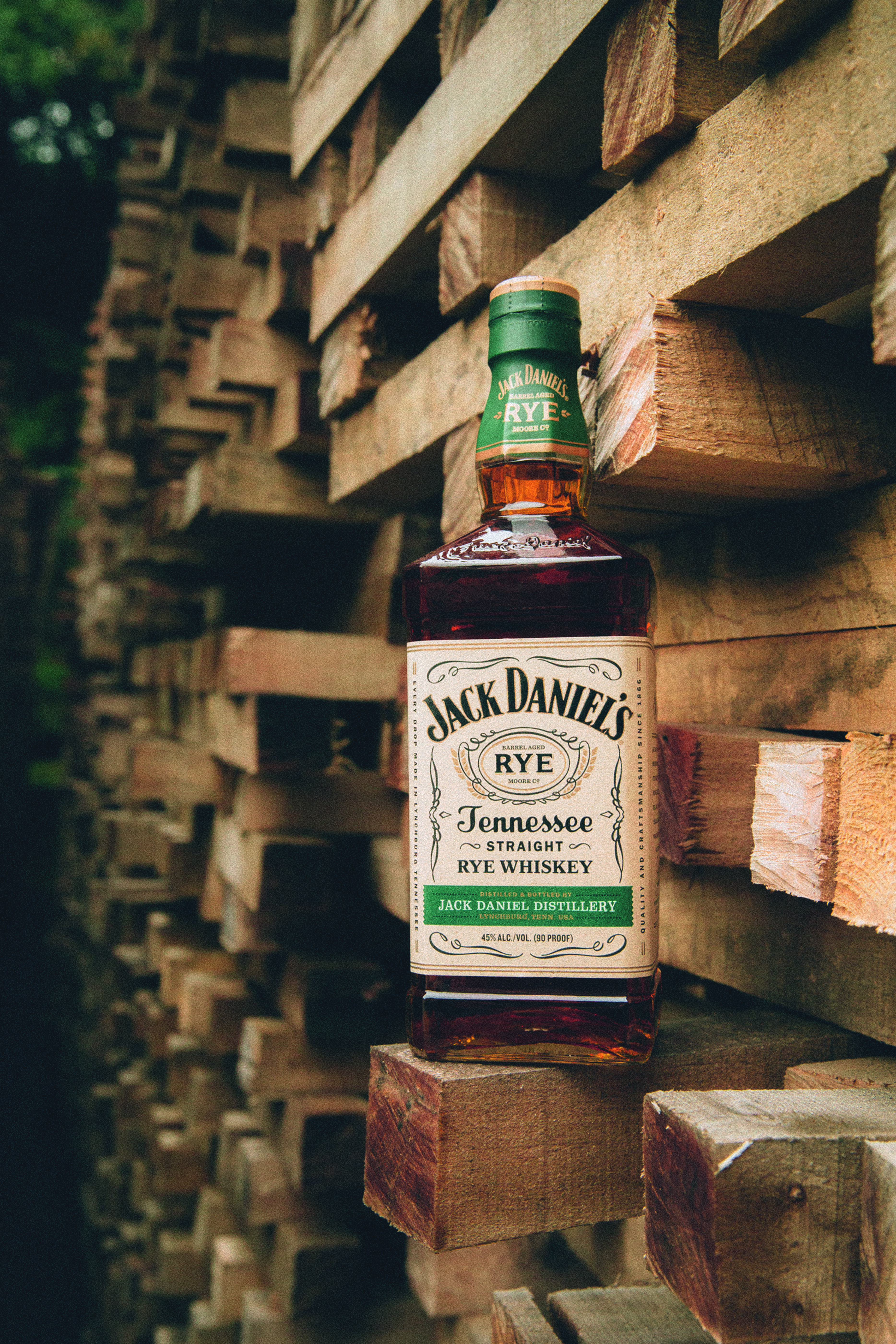 Jack Daniels Rye Whiskey 45 % 0.7L