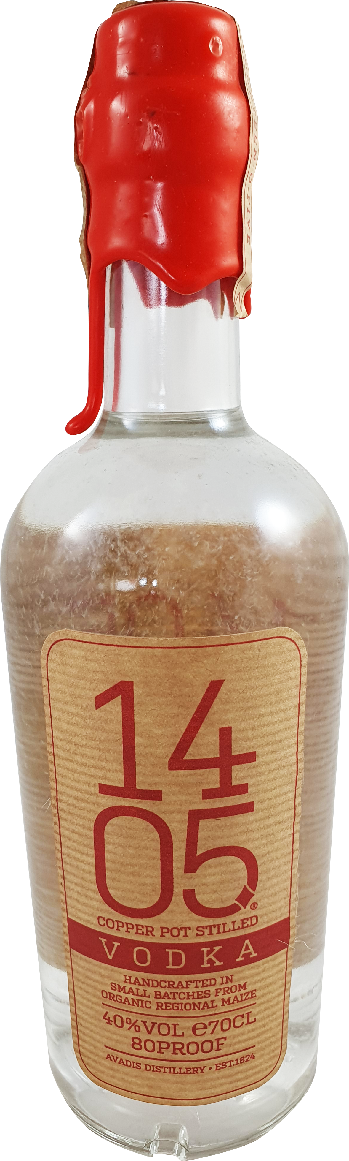 Vodka 1405 40% -Artikelnummer-7662-von-AV Brennerei GmbH