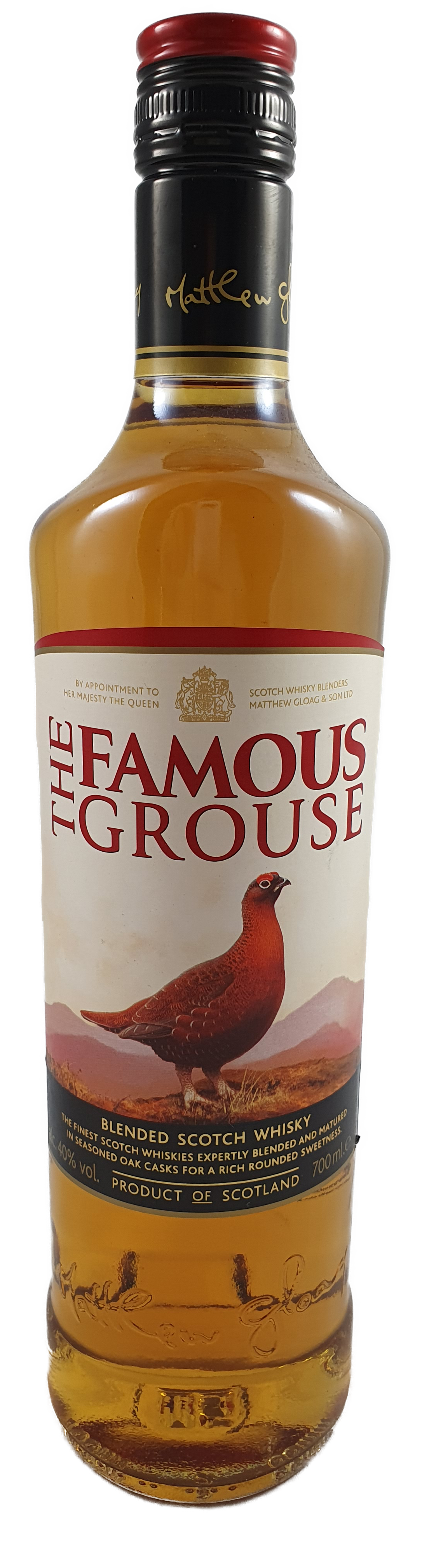 The Famouse Grouse Smoky Black Whisky 40 % 0.7L-Artikelnummer-30764-von-Famous Grouse