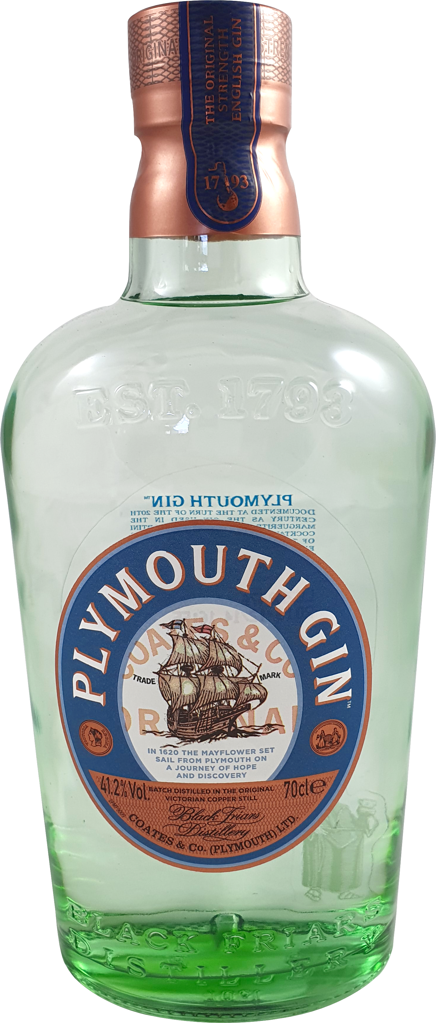 Plymouth Gin 41.2 % -Artikelnummer-30094-von-Plymouth