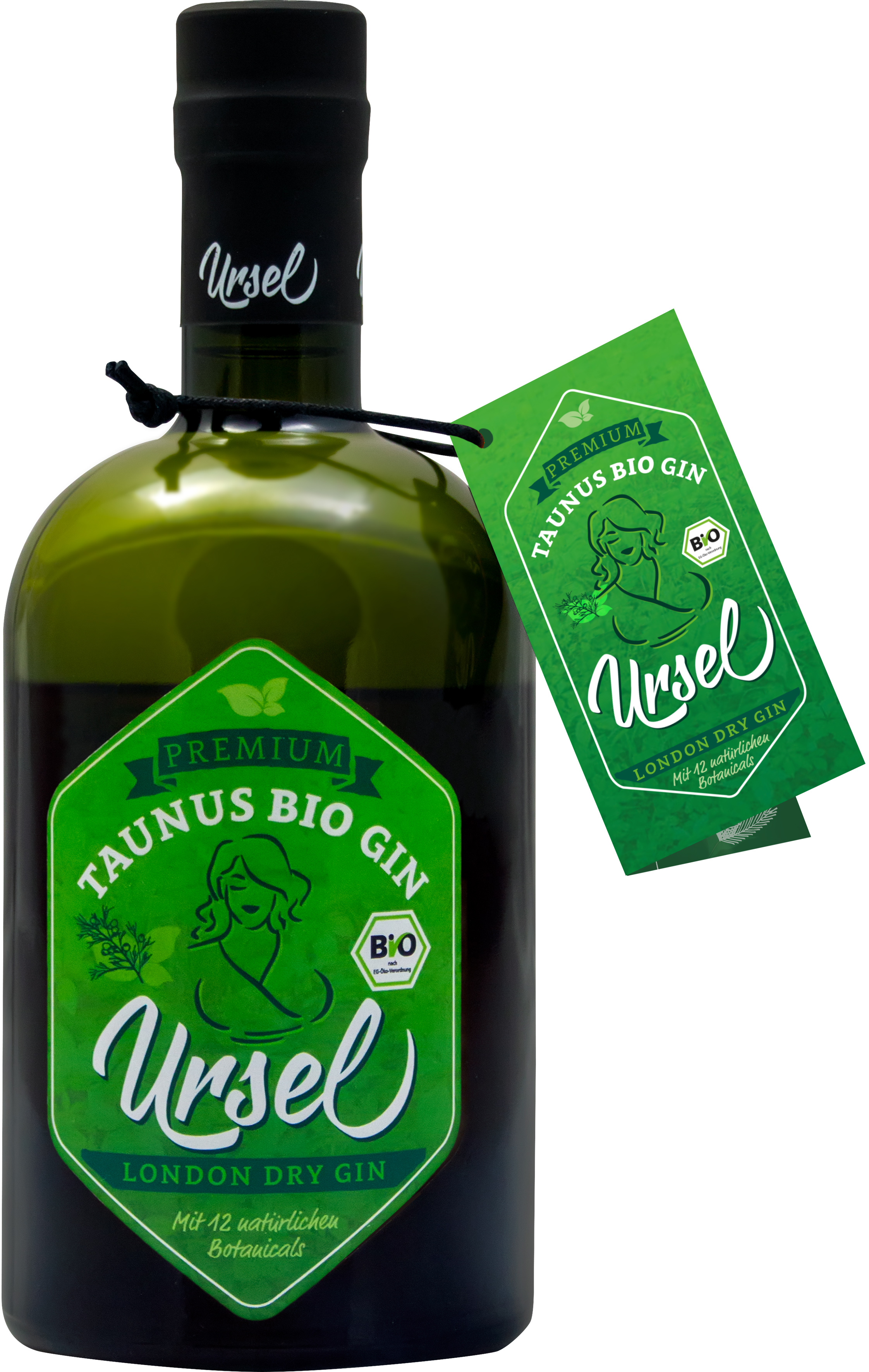 Taunus Bio Gin „Ursel“ 43% 0,5L