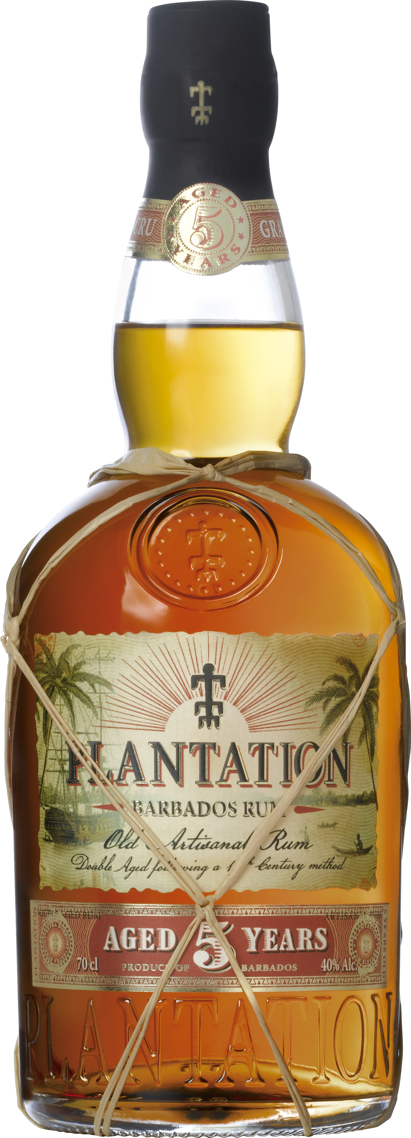 Plantation Barbados 5 Years 40 % 0.7L-Artikelnummer-30533-von-Plantation
