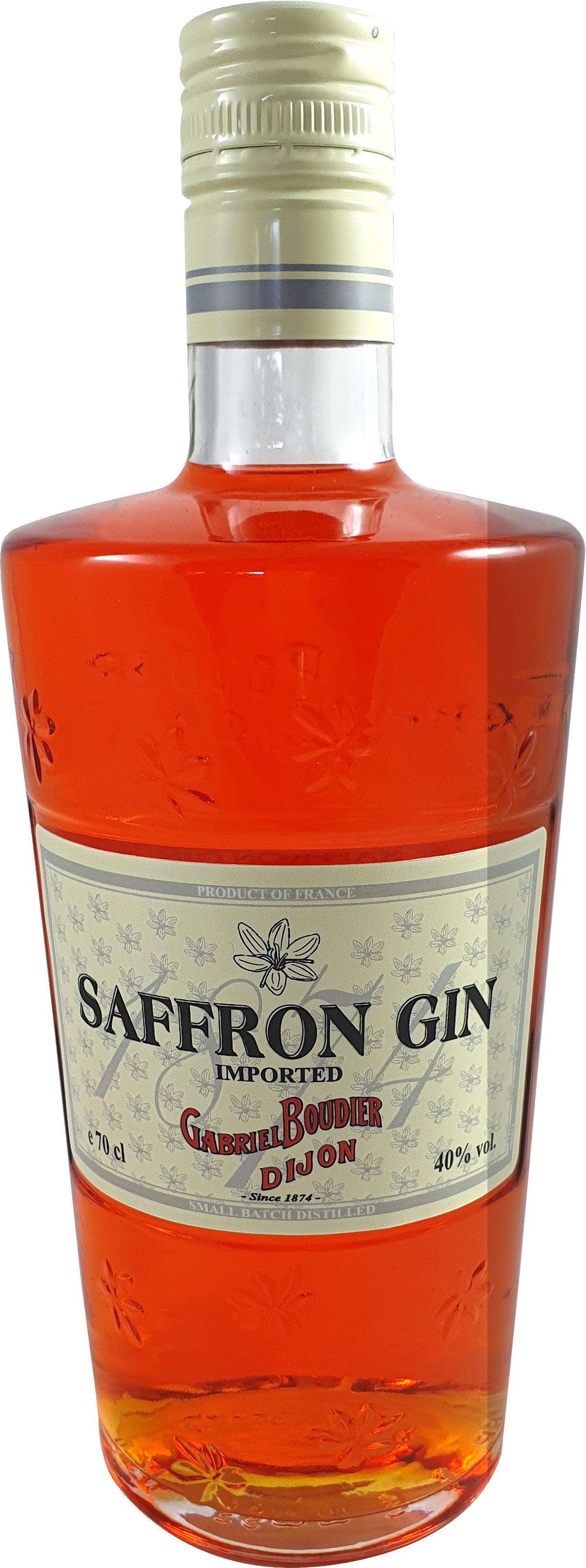 Saffron Gin 40 % 
