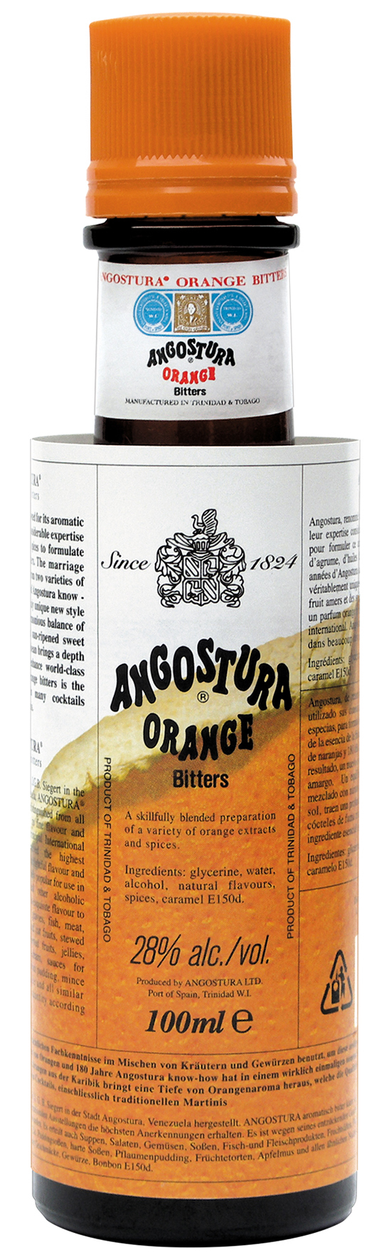 Angostura  Orange Bitter 28 % 0,1L-Artikelnummer-30980-von-Angostura