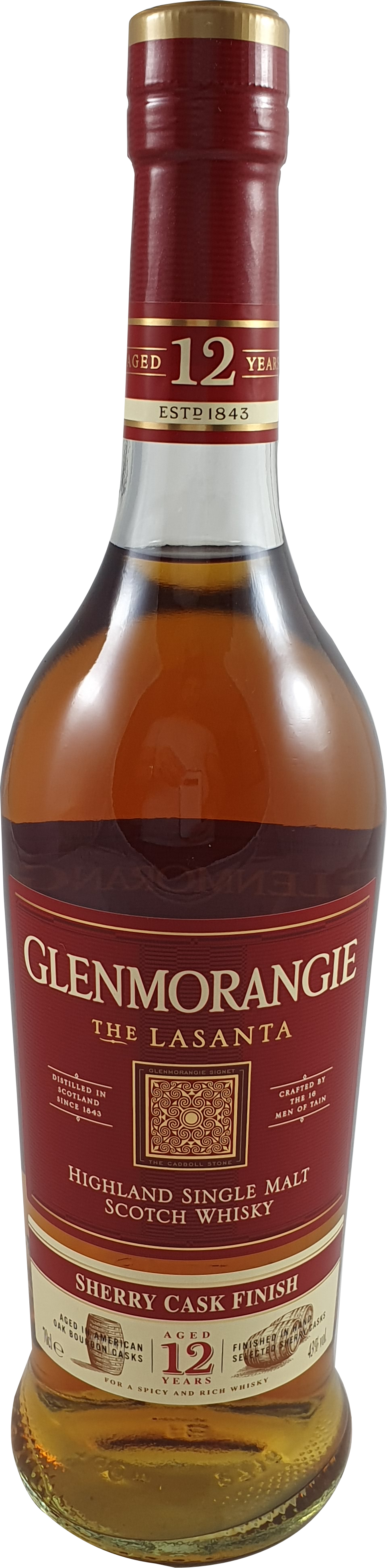 Glenmorangie Lasanta 43 % 0.7L-Artikelnummer-30799-von-Glenmorangie