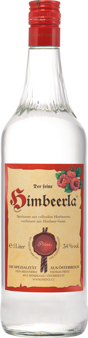 Fein-Brennerei-Prinz-Prinz Himbeerla 34% 1,0L Prinz Himbeerla 34% 1,0L-Artikelnummer-5931-von-Fein-Brennerei-Prinz