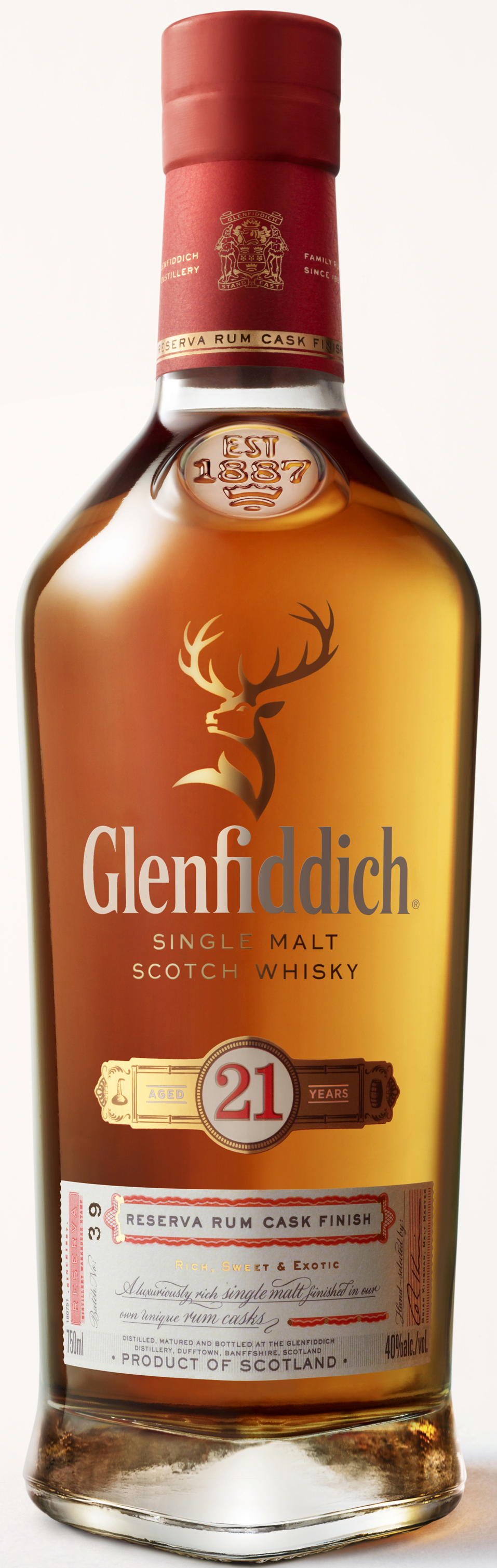 Glenfiddich 21 Years Gran Reserva 40 % 0.7L-Artikelnummer-30456-von-Glenfiddich