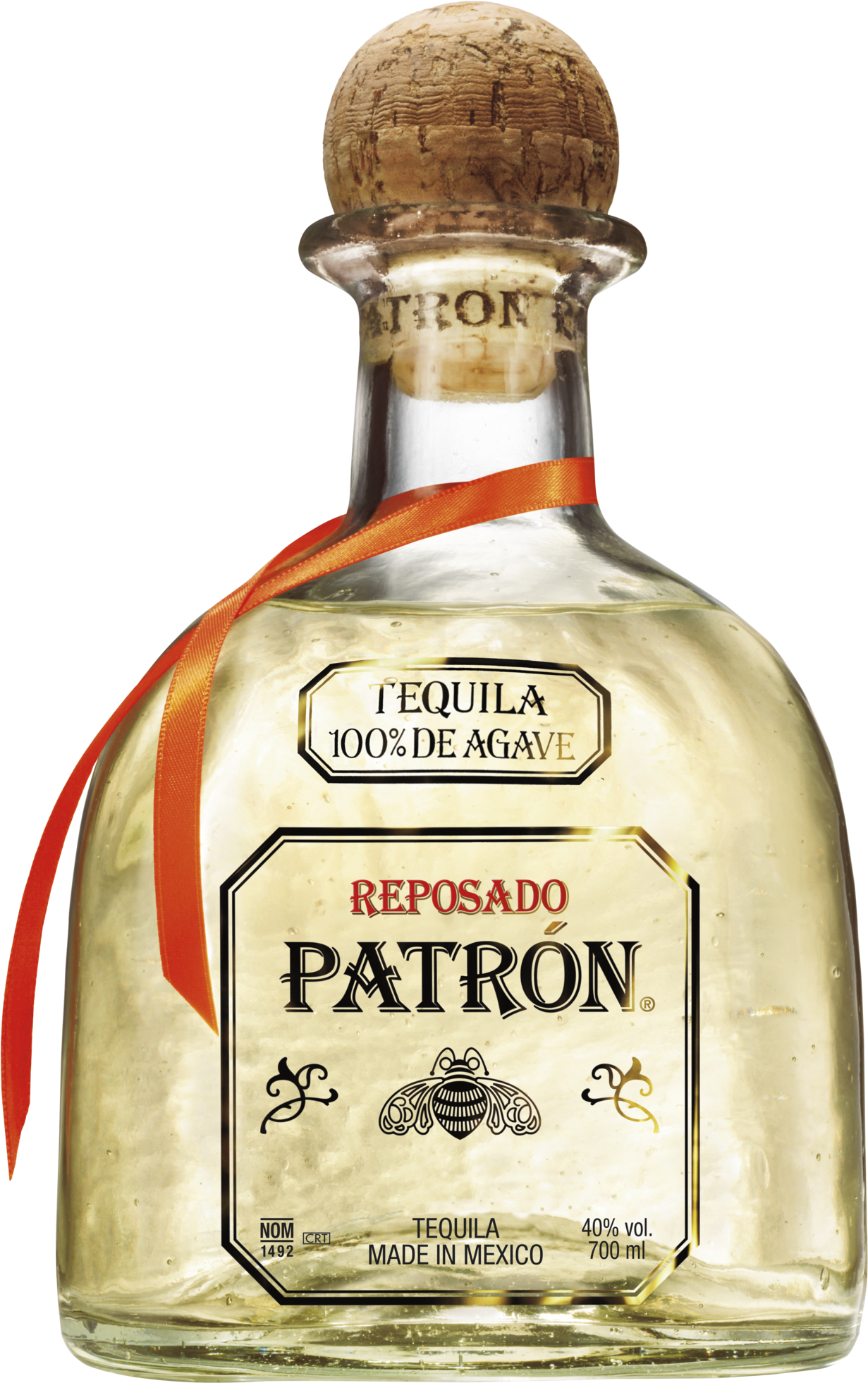 Patron Reposado Tequilla 40% 0.7L-Artikelnummer-31040-von-Patron Spirits Company