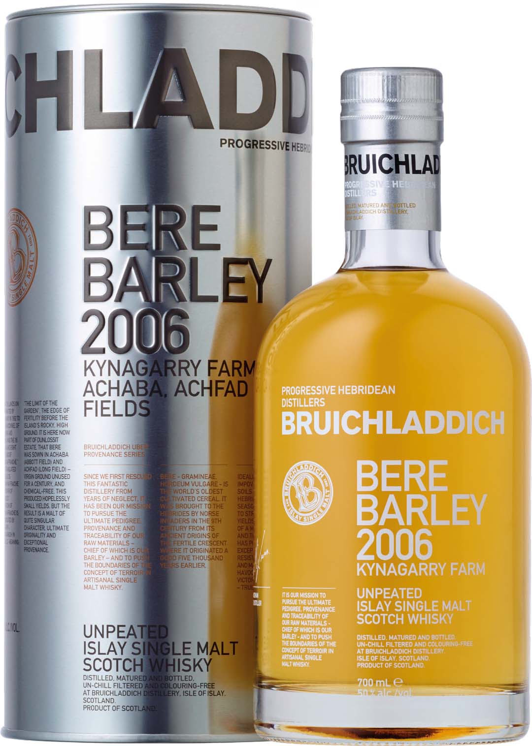 Bruichladdich Barley 2006 50 %  0.7L-Artikelnummer-30620-von-Bruichladdich
