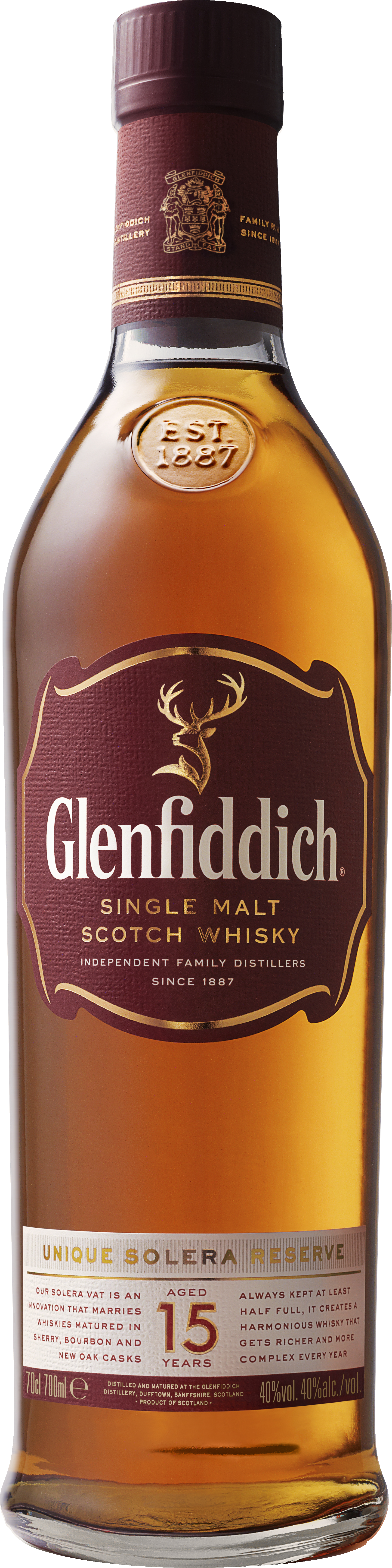 Glenfiddich 15 Years 40 % 0.7L-Artikelnummer-30028-von-Glenfiddich