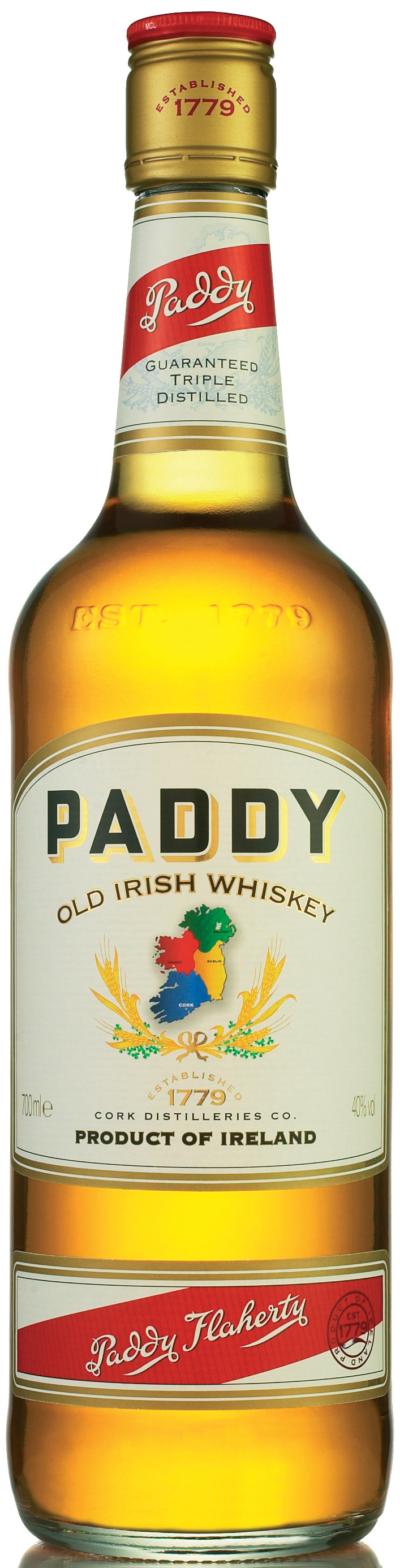 Paddy Irish Whiskey 40% 0.7L