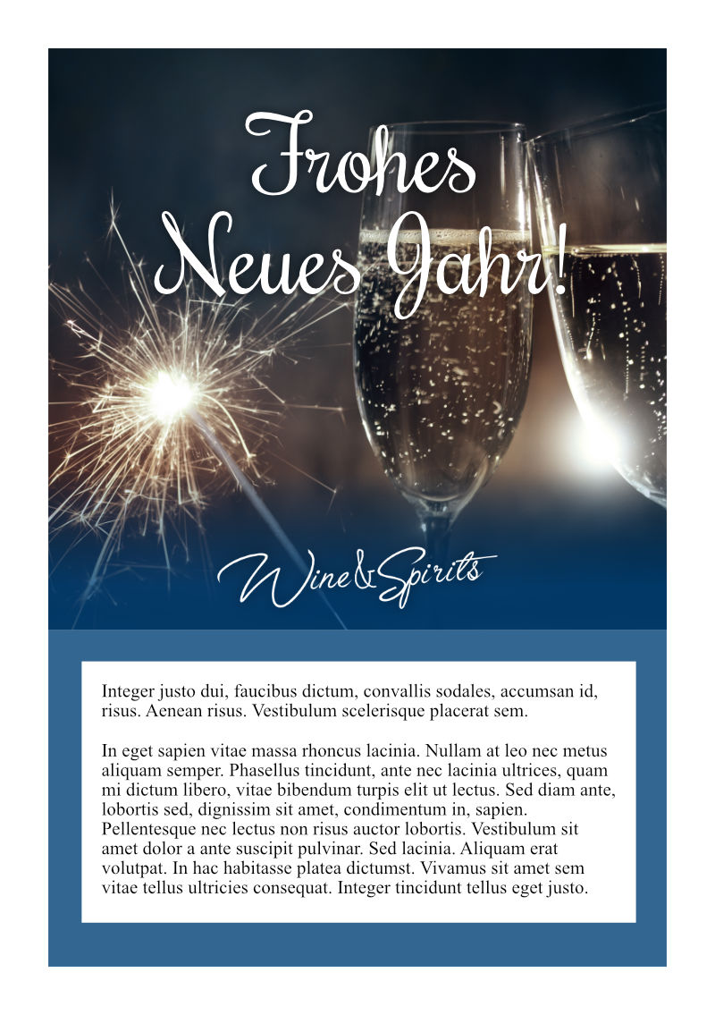 Grußkarte 11 - Silvester-Artikelnummer-GRUSS011-von-Wine & Spirits