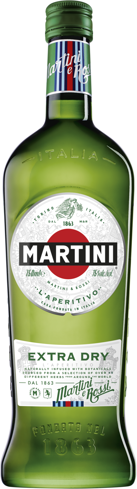 Martini Extra Dry 15 % 0.75 L
