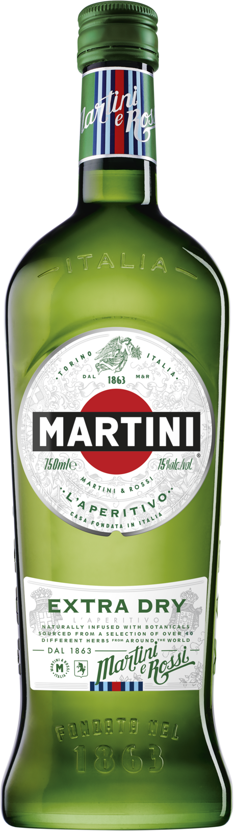 Martini-Martini Extra Dry 15 % 0.75 L Martini Extra Dry 15 % 0.75 L-Artikelnummer-30807-von-Martini