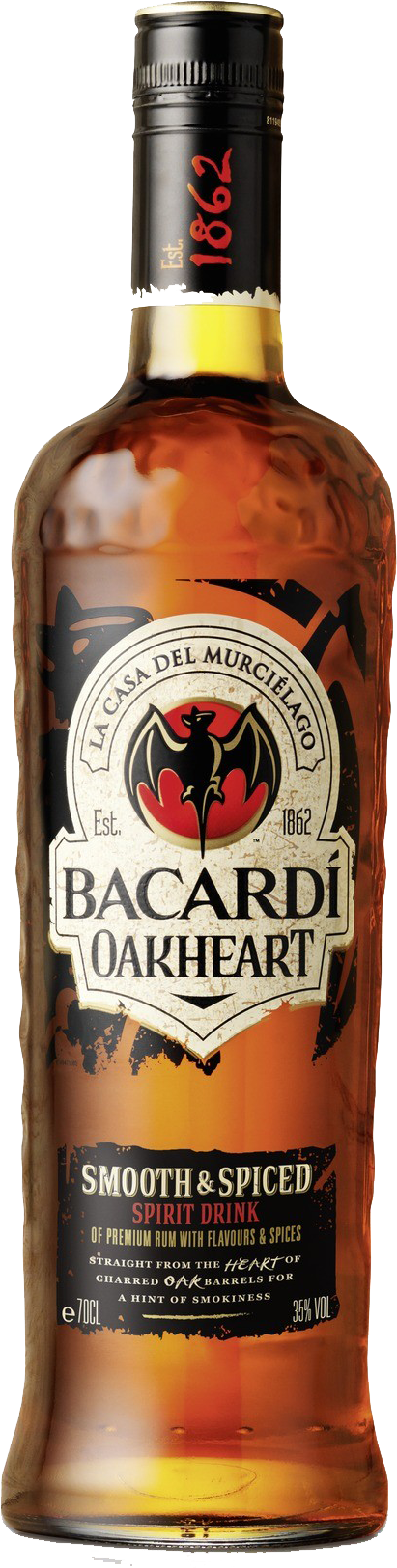 Bacardi Oakheart 35 % 1.0L-Artikelnummer-30584-von-Bacardi