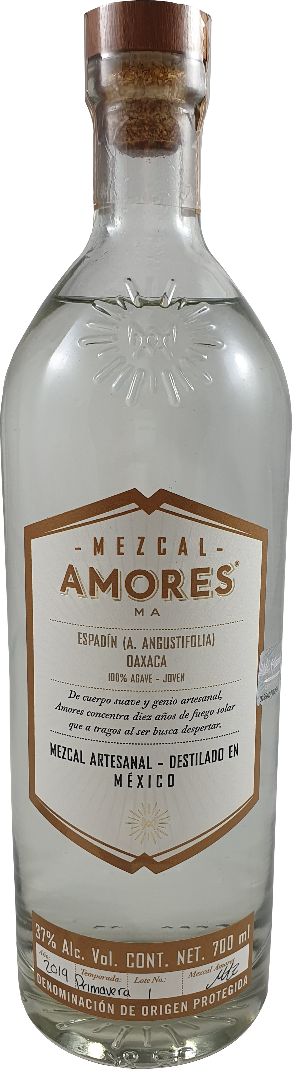 Mezcal Amores 41 % 0.7L (Espadin)