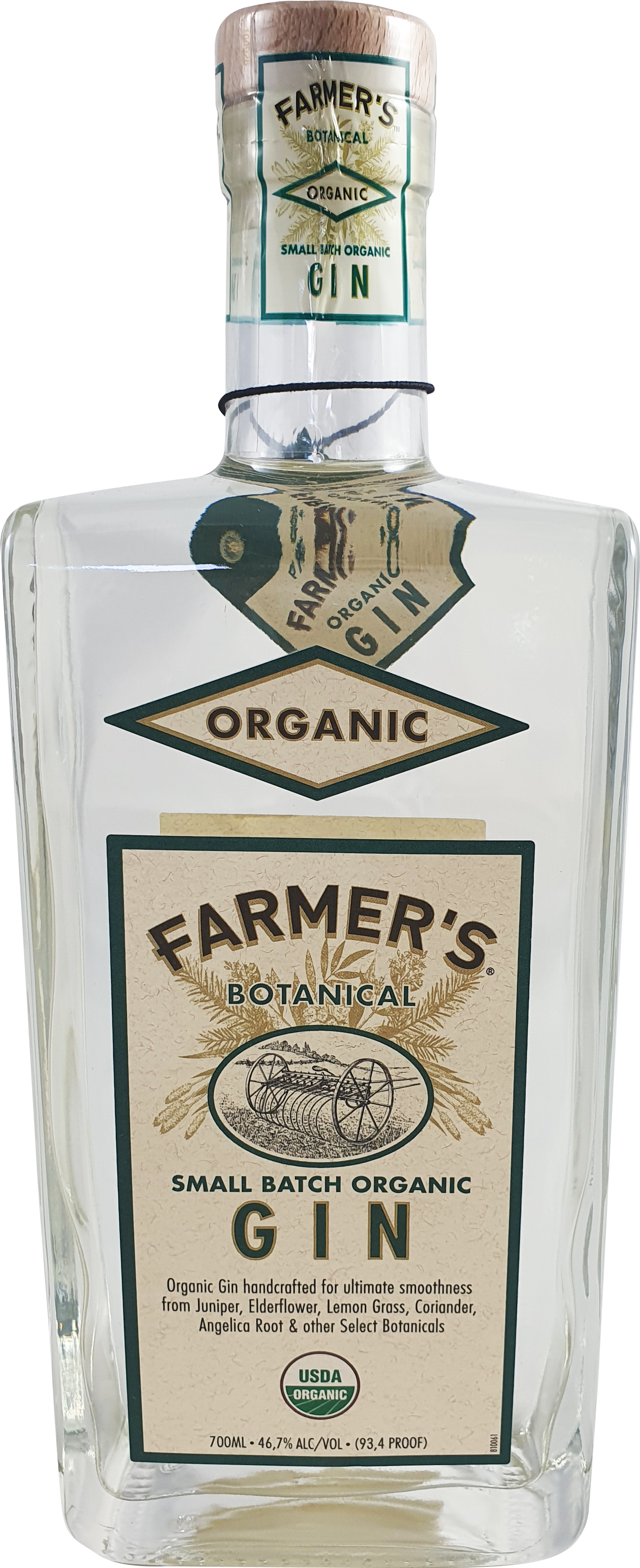 Farmers Organic Gin 46.5% 