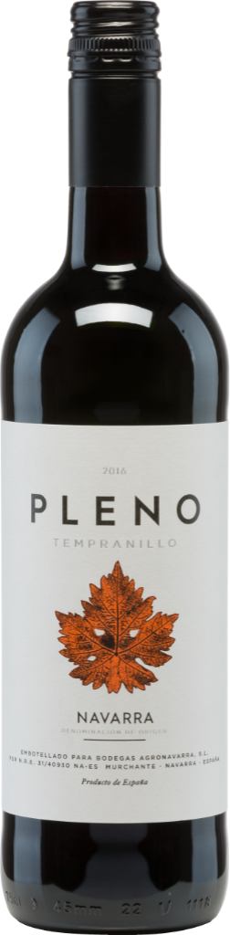 Pleno Tinto Tempranillo 0,75L-Artikelnummer-27112-von-Navarra 