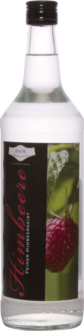 Back Himbeergeist 40 % 1,0 l-Artikelnummer-31337-von-Back