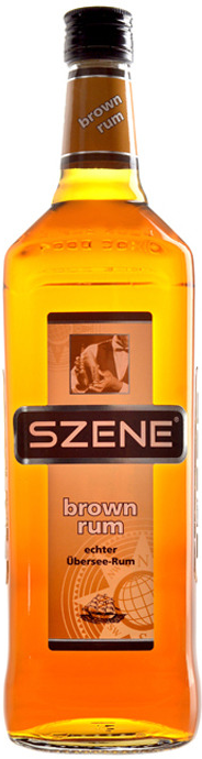 Rum Braun Szene 37.5% 1.0L-Artikelnummer-30047-von-Peter Jobelius