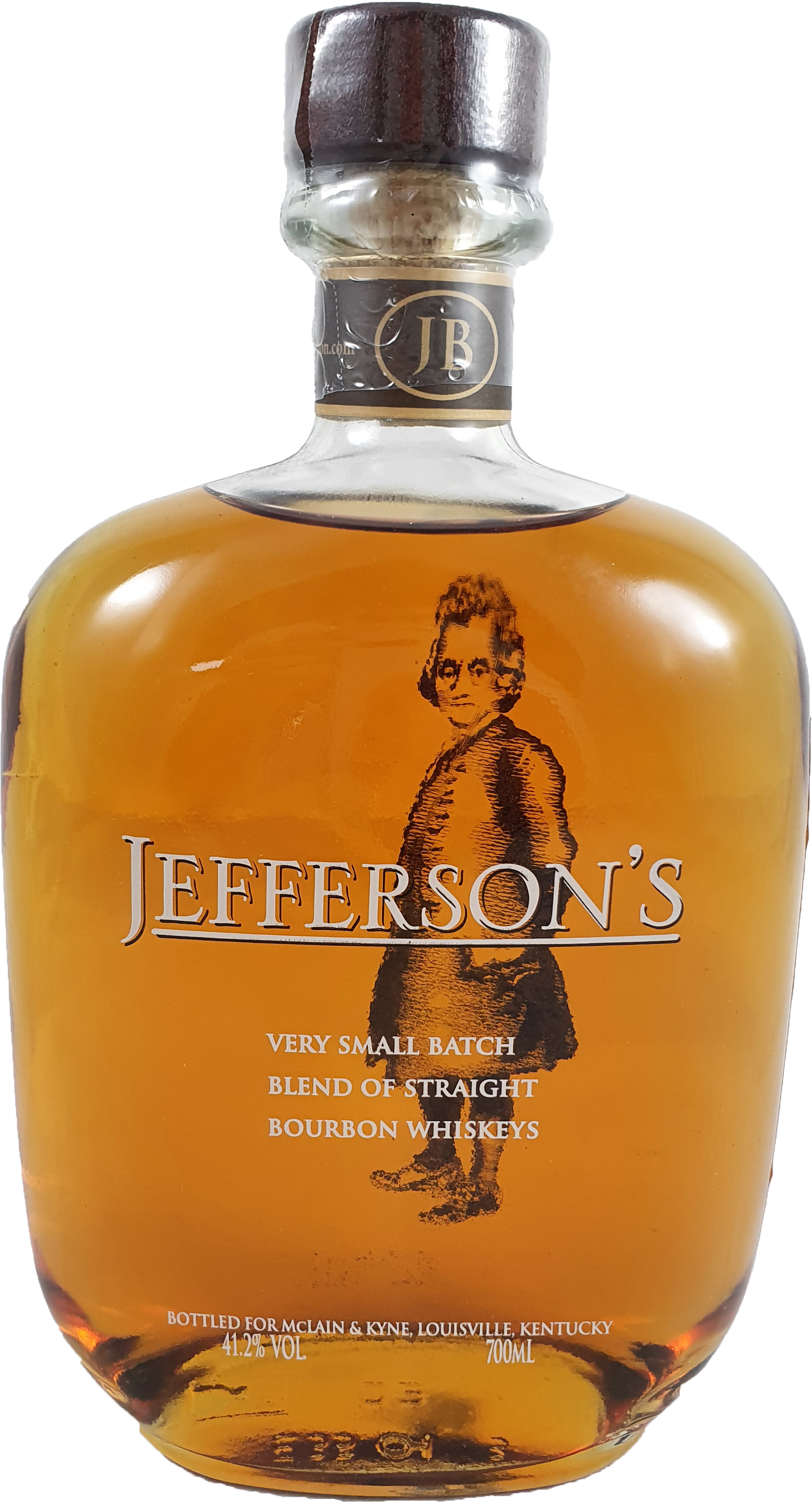Jefferson's Bourbon Whiskey 41.2 % 0.7L