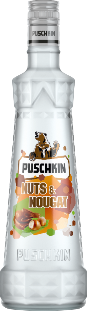 Puschkin Nuts & Nougat Vodka 16.6% -Artikelnummer-30208-von-Puschkin