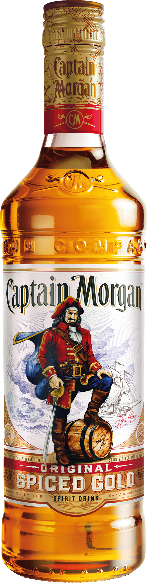 Captain Morgan Spiced Gold 35 % 1.0L