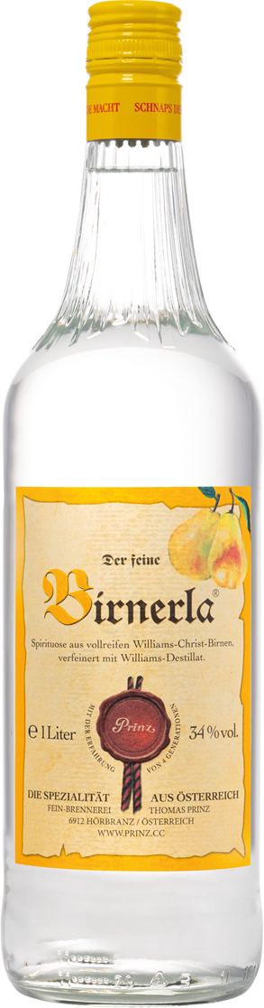Prinz Birnerla 34% 1,0L-Artikelnummer-5929-von-Fein-Brennerei-Prinz