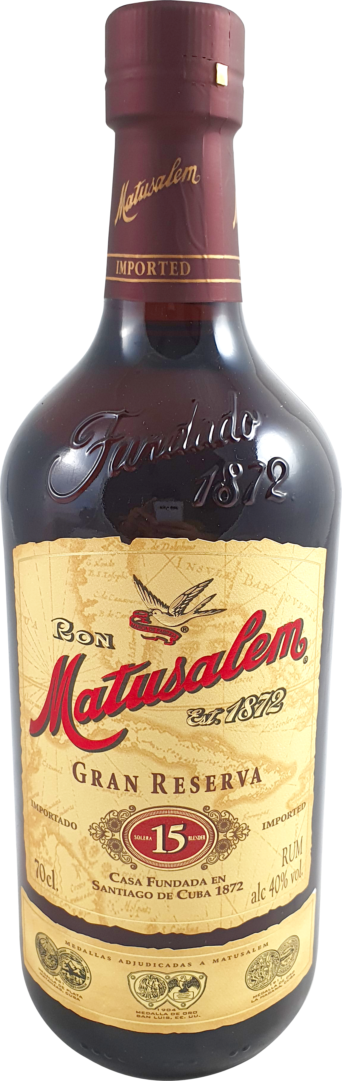 Matusalem Rum 15 Years 40 % 0.7L