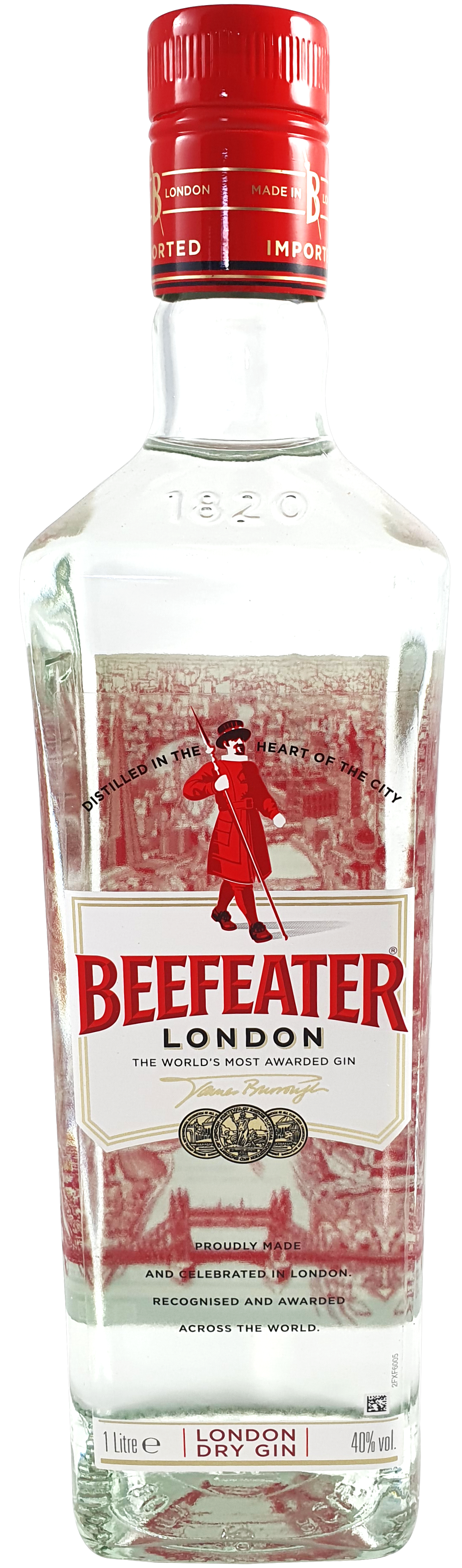 Beefeater Gin 40% 1l-Artikelnummer-6982-von-Beefeater