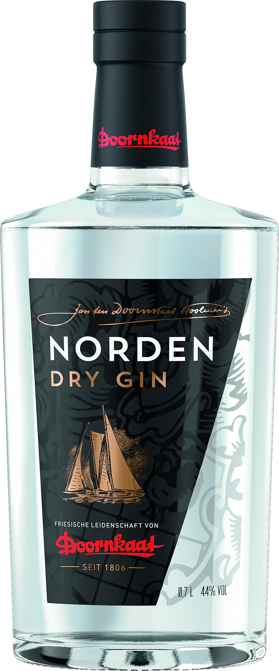 Doornkaat  Norden Dry  Gin 44% 